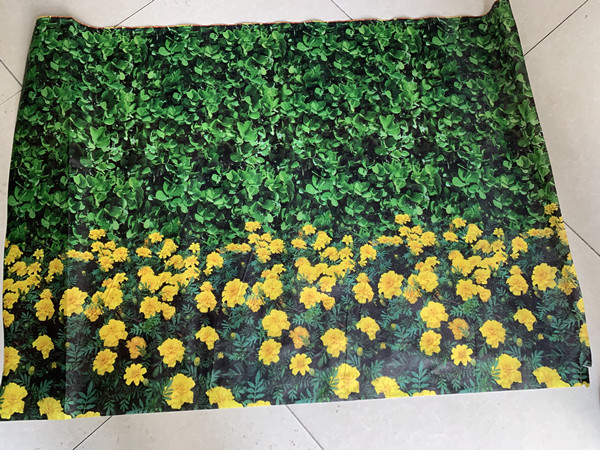 绿篱仿真全新聚**防寒布,印花无纺布
